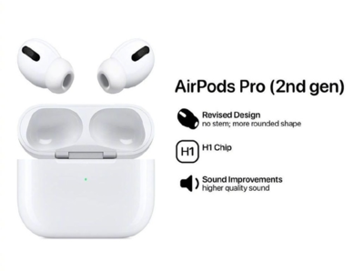 新款AirPods Pro長這樣?“降噪豆”設計防塵防水更強